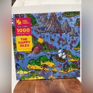 NEW Sealed in Box - Magic Puzzle Company - Happy Isles 1000 Piece Jigsaw Puzzle